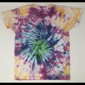 Custom Tie Dye T-shirt Kids Small 6/8